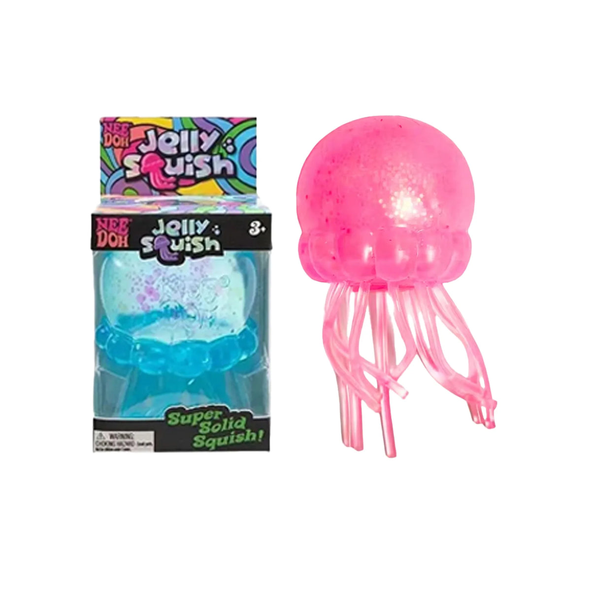 SquishyMania Glitter Octopus Squishy Toy