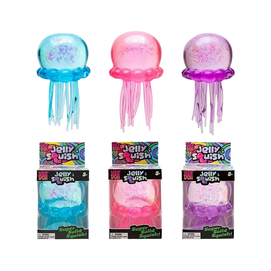 SquishyMania Glitter Octopus Squishy Toy