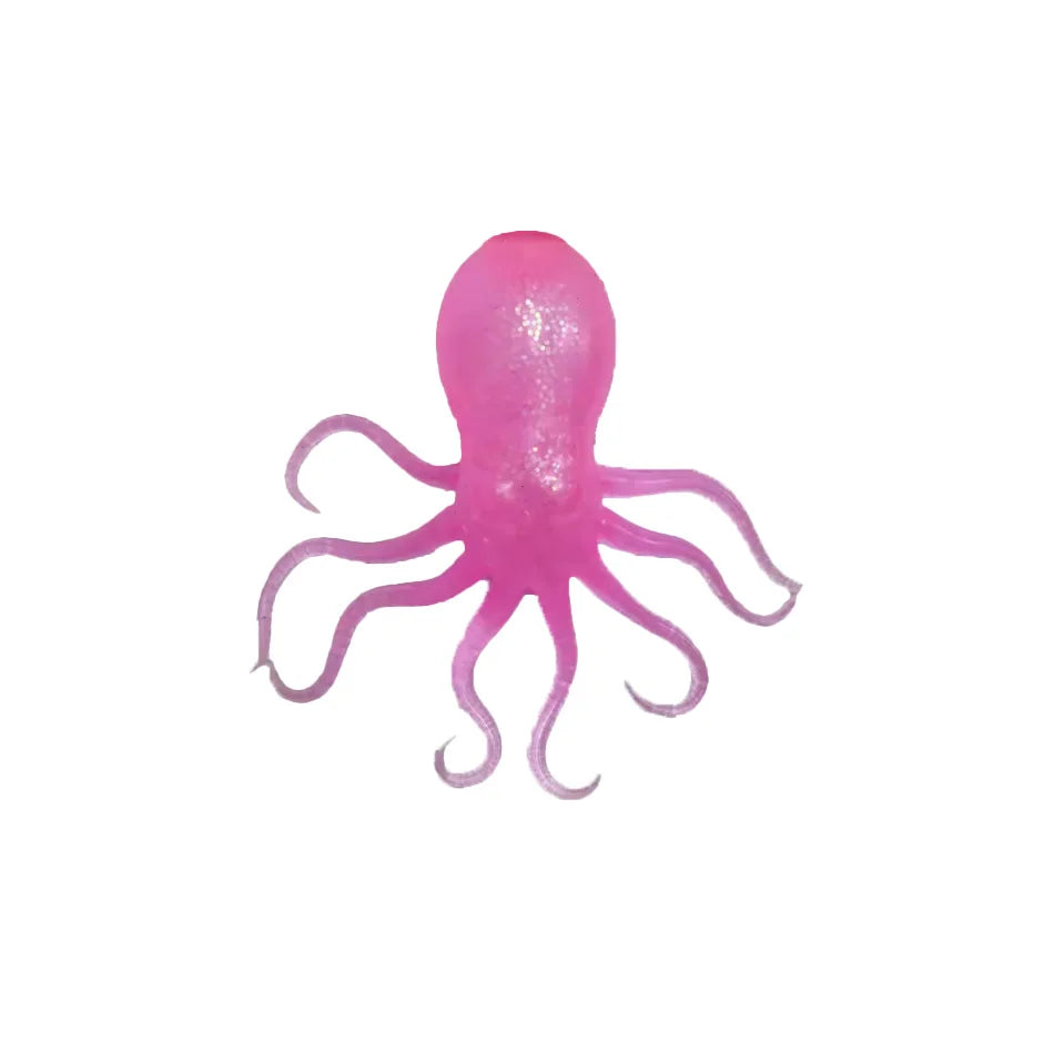 SquishyMania Glitter Octopus Squishy Toy