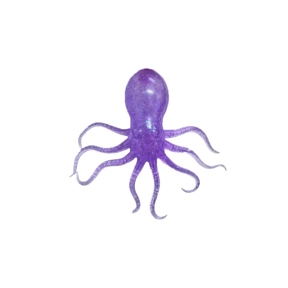 SquishyMania Glitter Octopus Squishy Toy