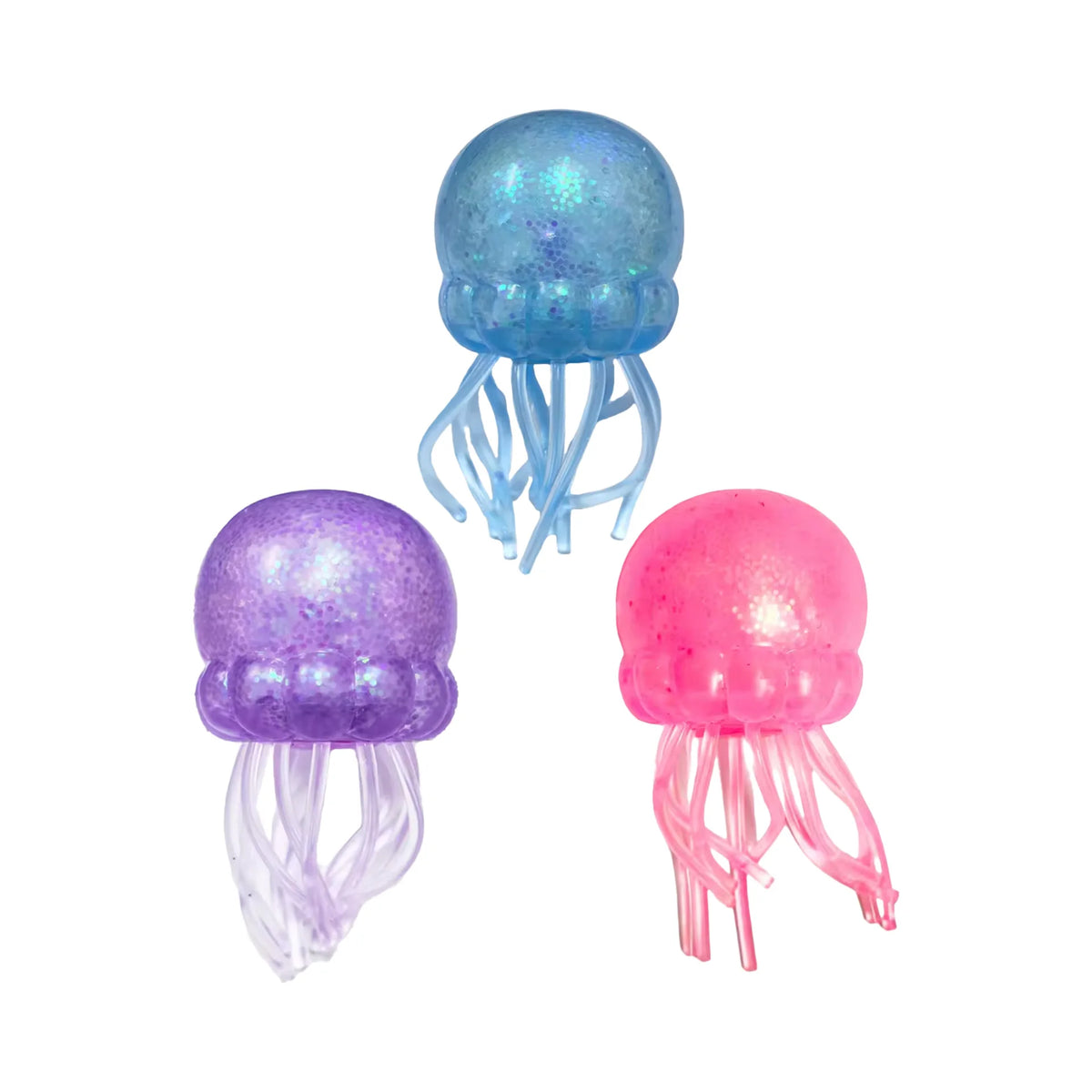 SquishyMania Glitter Octopus Squishy Toy
