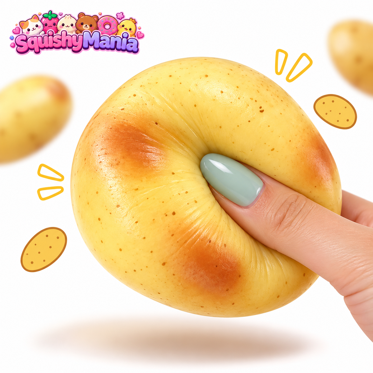 SquishyMania Potato Squishy Fidget Toy
